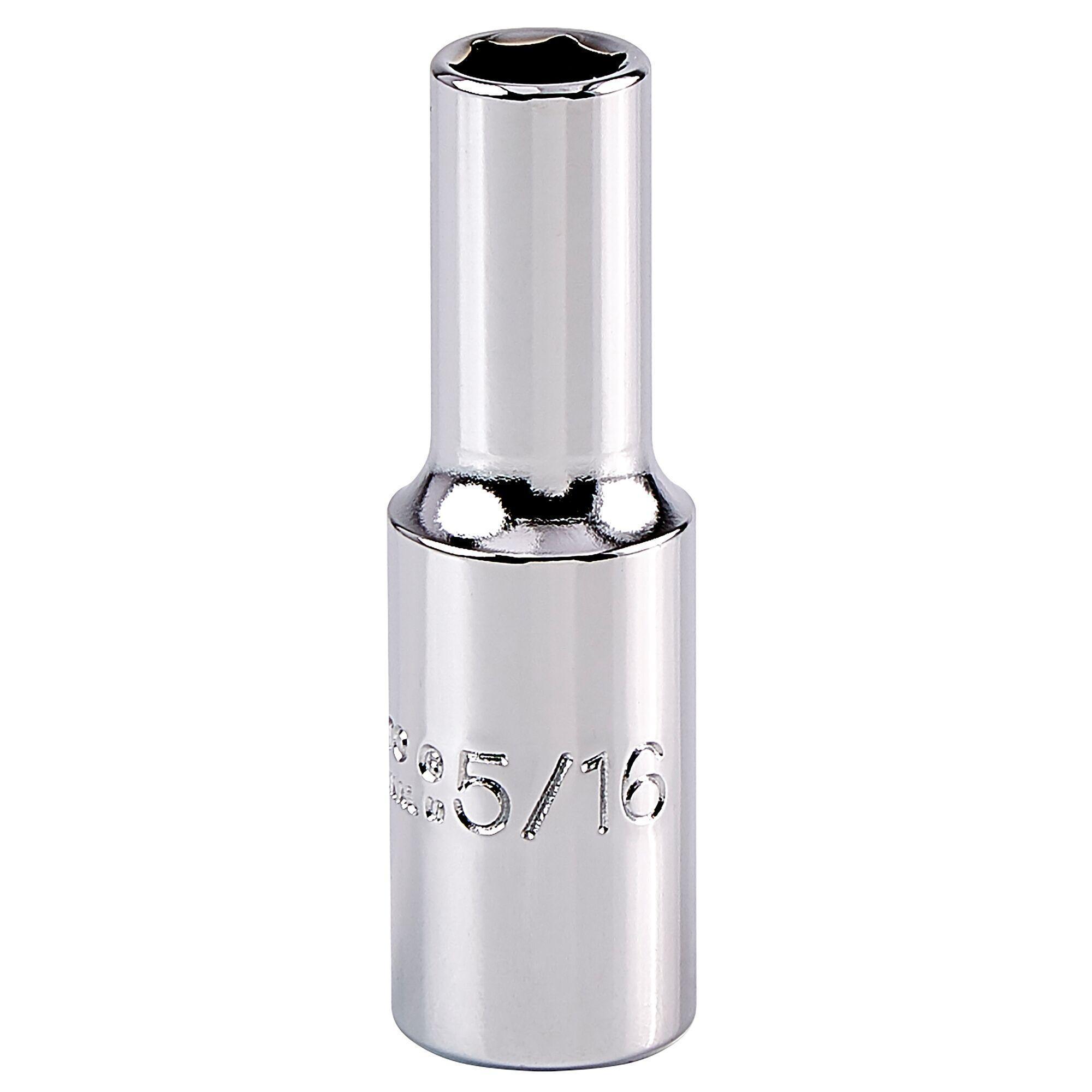 Proto® TorquePlus™ J5010H Deep Length Socket, Imperial, 3/8 in Square Drive, 5/16 in