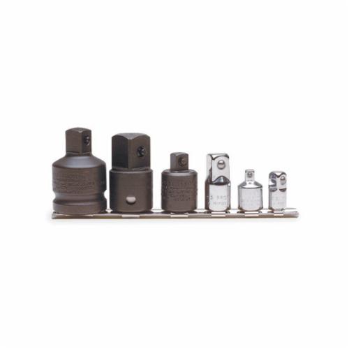 Proto® J52006 6-Piece Socket Adapter Set, Black Oxide/Full Polished, ASME B107.2/B107.500