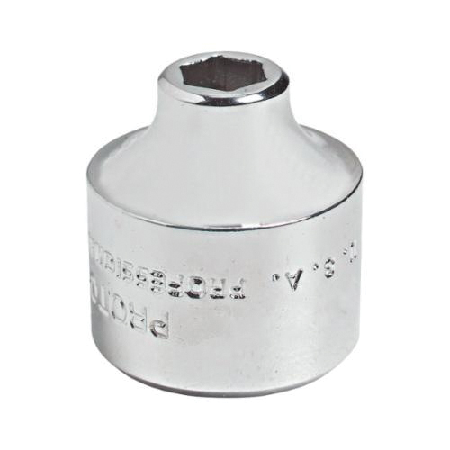 Proto® TorquePlus™ J5206HS Super Short Length Socket, Imperial, 3/8 in Square Drive, 3/16 in