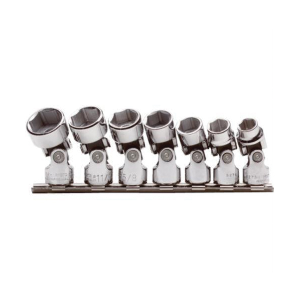 Proto® TorquePlus™ J52100 Universal Socket Set, Imperial, 7 Pieces, Full Polished