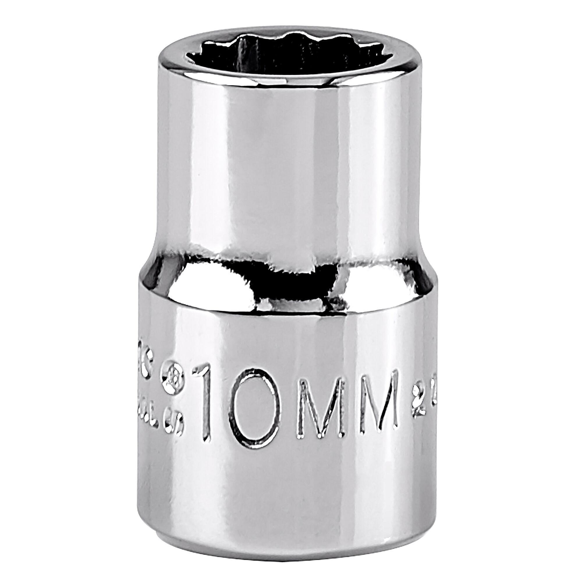 Proto® TorquePlus™ J5210M Standard Length Socket, Metric, 3/8 in Square Drive, 10 mm