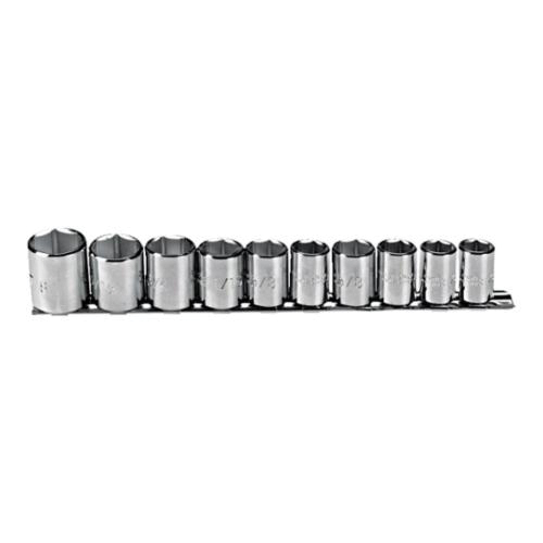 Proto® TorquePlus™ J52122 Socket Set, Imperial, 10 Pieces, Full Polished