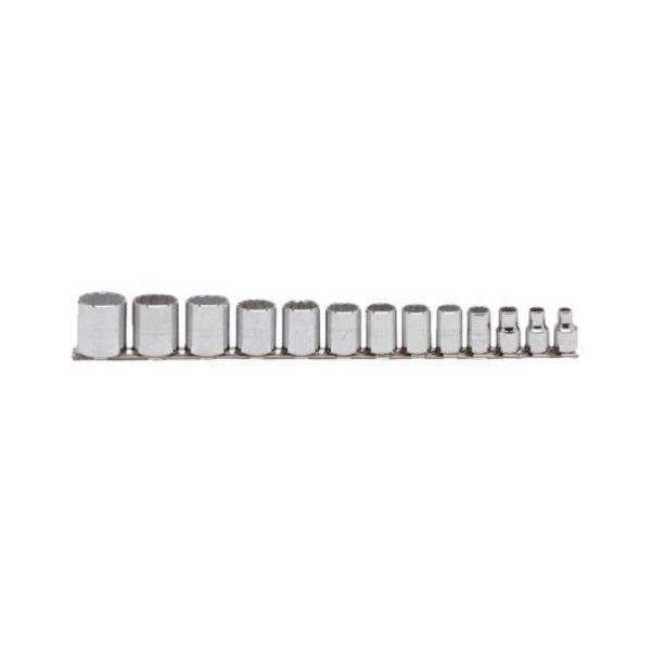 Proto® TorquePlus™ J52124 Socket Set, ASME B107.1, 12 Points, 3/8 in Drive, 13 Pieces