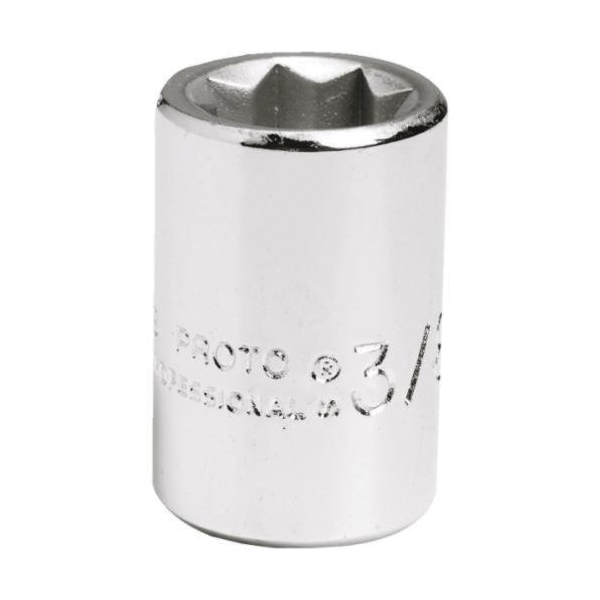 Proto® TorquePlus™ J5212S Standard Length Socket, Imperial, 3/8 in Square Drive, 3/8 in