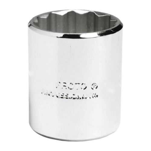 Proto® TorquePlus™ J5217M Standard Length Socket, Metric, 3/8 in Square Drive, 17 mm