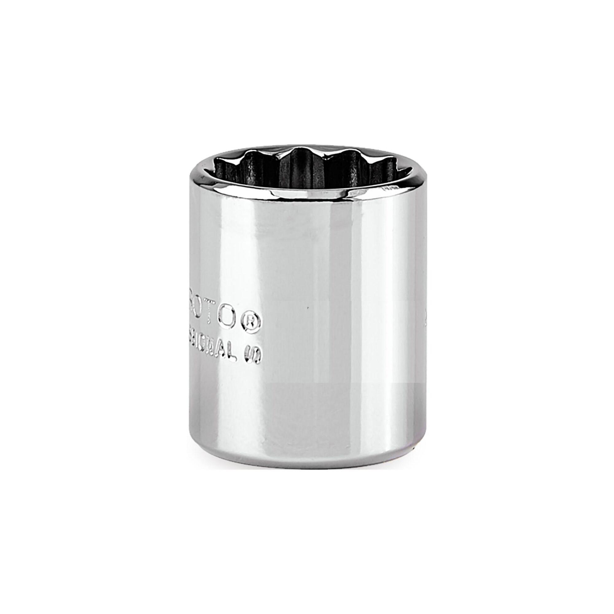 Proto® TorquePlus™ J5225M Standard Length Socket, Metric, 3/8 in Square Drive, 25 mm