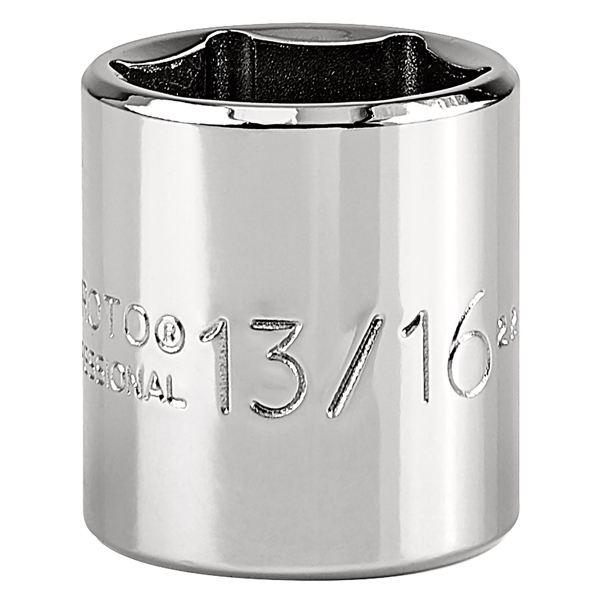 Proto® TorquePlus™ J5226H Standard Length Socket, Imperial, 3/8 in Square Drive, 13/16 in