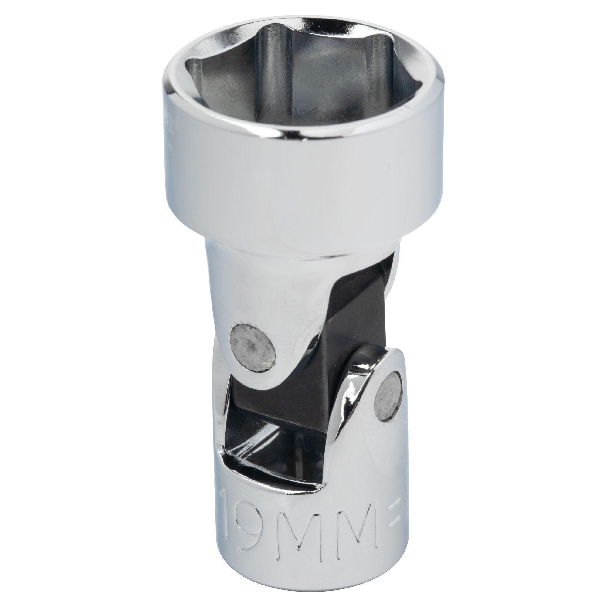 Proto® TorquePlus™ J5282HAM Standard Length Socket, Metric, 3/8 in Square Drive, 19 mm Universal Socket, 6 Points