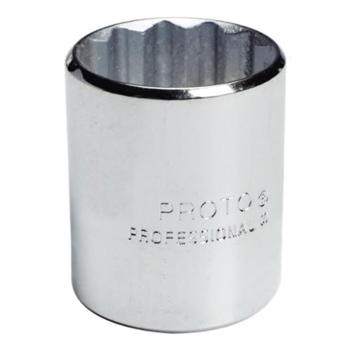 Proto® TorquePlus™ J5408T Standard Length Socket, Imperial, 1/2 in Square Drive, 1/4 in