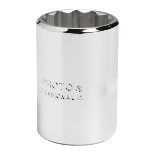 Proto® TorquePlus™ J5411M Standard Length Socket, Metric, 1/2 in Square Drive, 11 mm