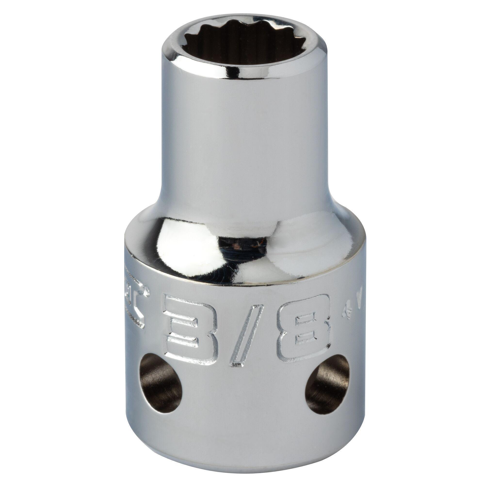 Proto® TorquePlus™ J5412-TT Standard Length Tether Ready Socket, 1/2 in Square Drive, 3/8 in, 12 Points