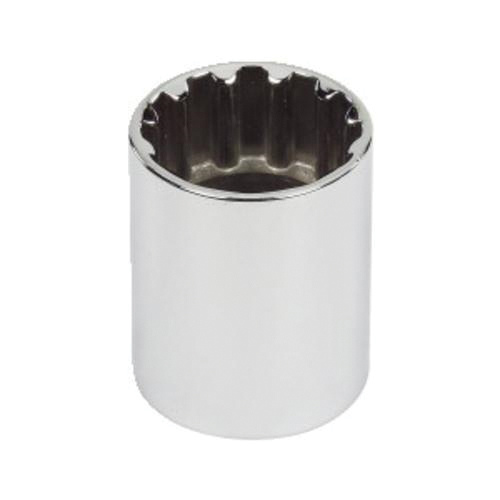 Proto® J5422SPL Standard Length Socket, Imperial, 1/2 in Square Drive, #22 to 11/16 in Spline Socket