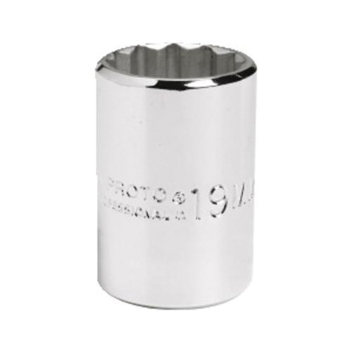 Proto® TorquePlus™ J5429M Standard Length Socket, Metric, 1/2 in Square Drive, 29 mm
