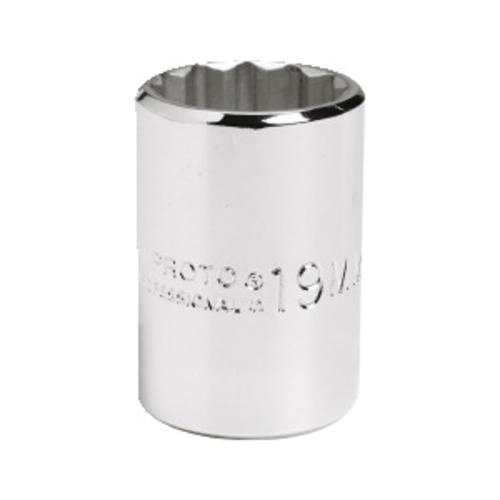 Proto® TorquePlus™ J5430M Standard Length Socket, Metric, 1/2 in Square Drive, 30 mm