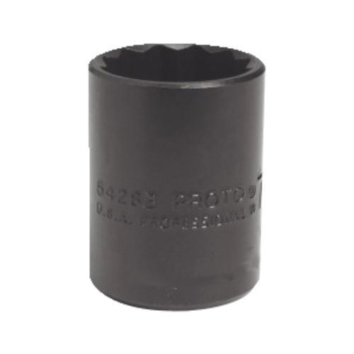 Proto® TorquePlus™ J5438B Standard Length Socket, Imperial, 1/2 in Square Drive, 1-3/16 in