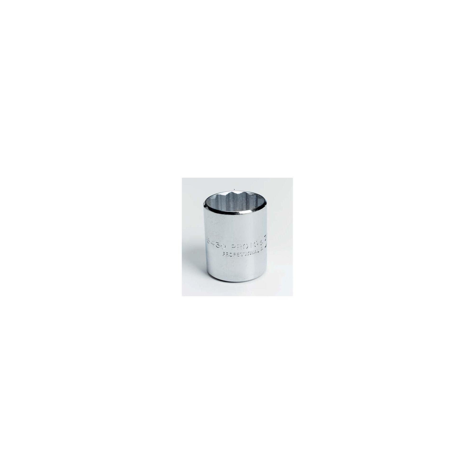 Proto® TorquePlus™ J5446 Standard Length Socket, Imperial, 1/2 in Square Drive, 1-7/16 in