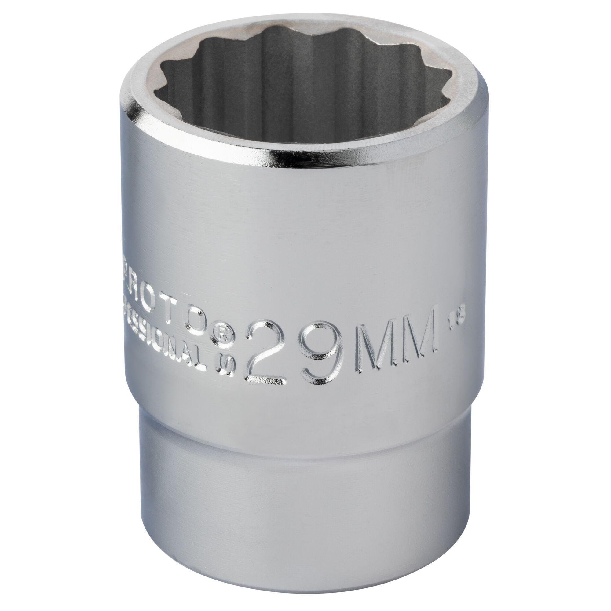 Proto® TorquePlus™ J5529M Standard Length Socket, Metric, 3/4 in Square Drive, 29 mm
