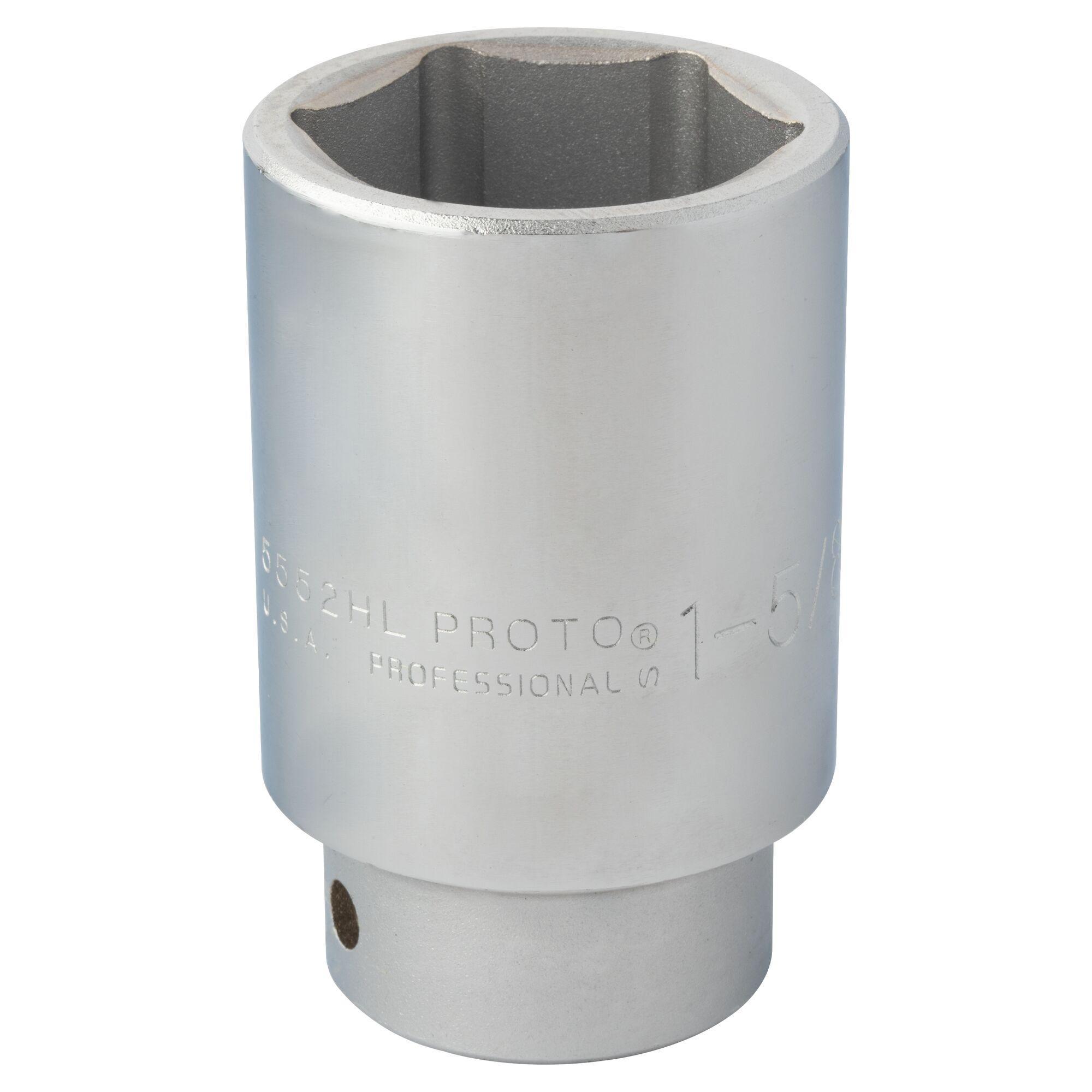 Proto® TorquePlus™ J5552HL Deep Length Socket, Imperial, 3/4 in Square Drive, 1-5/8 in