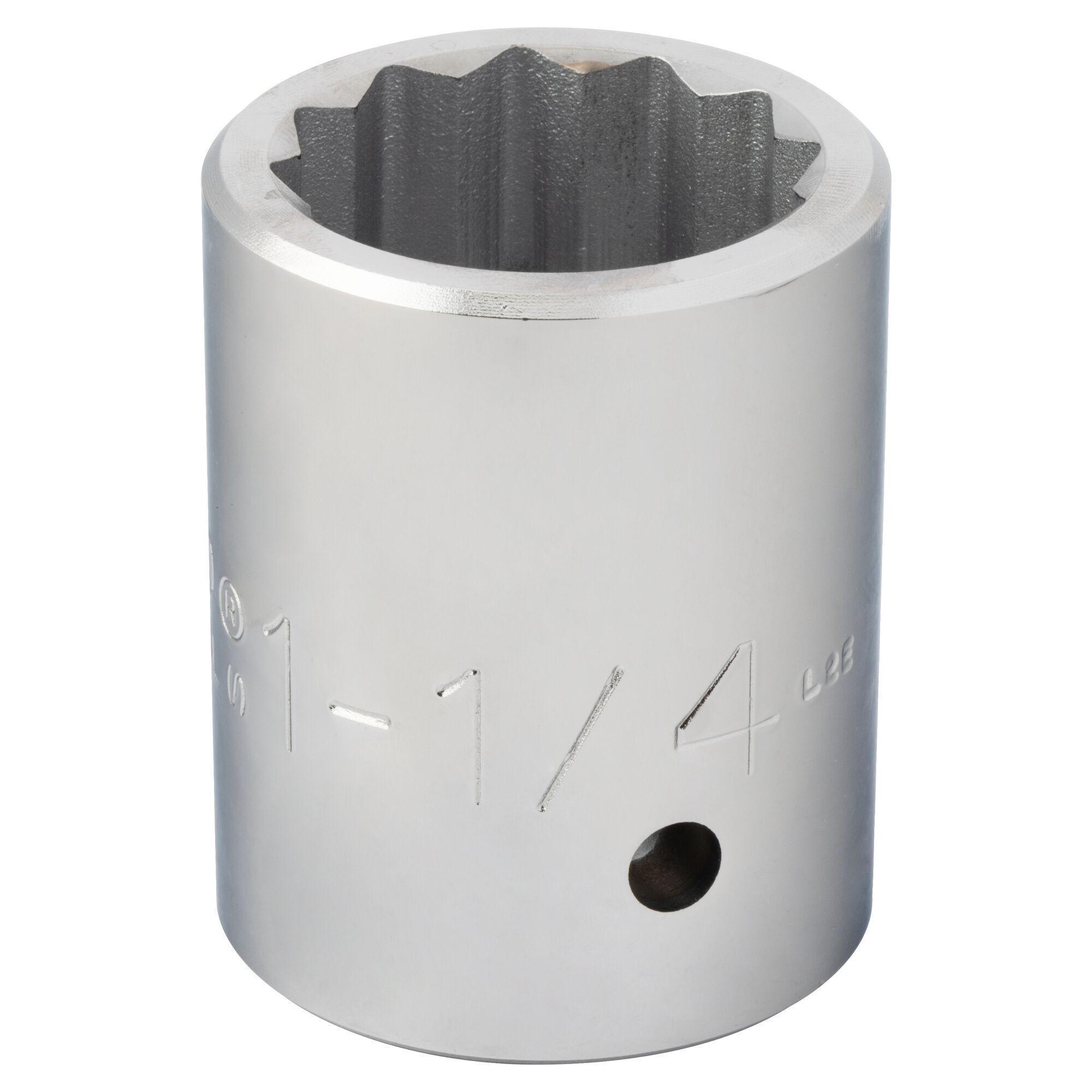 Proto® TorquePlus™ J5740 Standard Length Socket, Imperial, 1 in Square Drive, 1-1/4 in