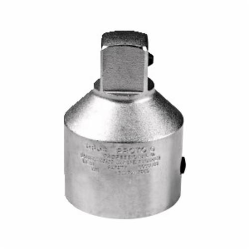 Proto® J5854 Socket Adapter, Full Polished, Square Drive, 3/4 in Male Drive, 1 in Female Drive, Female x Male Adapter, ASME B107.500/B107.10M, ANSI B107.10M, Federal GGG-W-641E, Alloy Steel