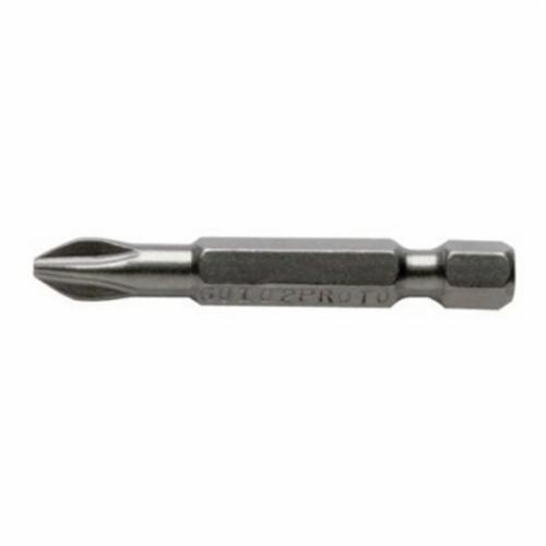 Proto® J60100 Power Insert Bit, #1 Phillips® Point, Steel