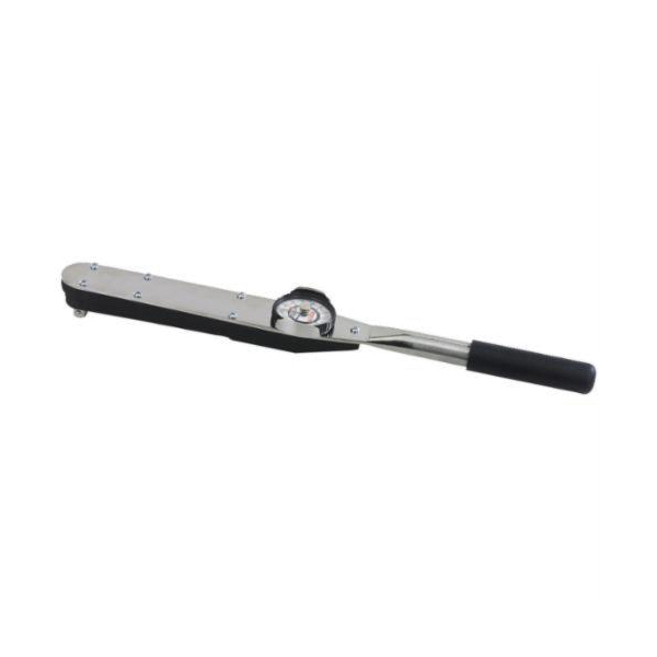 Proto® J6121F Dual Scale Dial Torque Wrench, 1/2 in Drive, 35 to 175 ft-lb, Fixed/Ratcheting Head, 21-1/2 in OAL, ASME B107.14M, ISO 6789, 5 ft-lb Graduation
