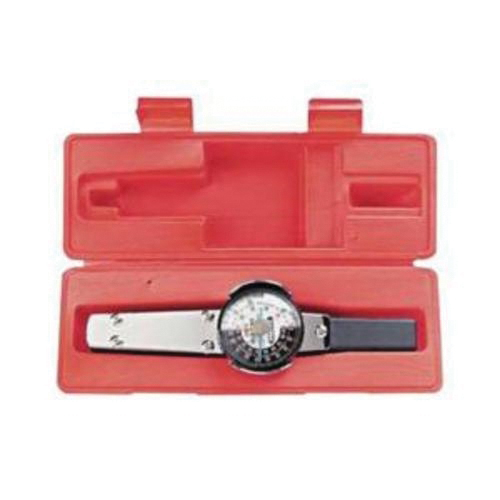 Proto® J6177NMFCERT Dual Scale Dial Torque Wrench, 3/8 in Drive, 0 to 250 in-lb/0 to 30 N-m, Fixed/Ratcheting Head, 10 in OAL, ASME B107.14M, 5 in-lb/0.5 N-m Graduation