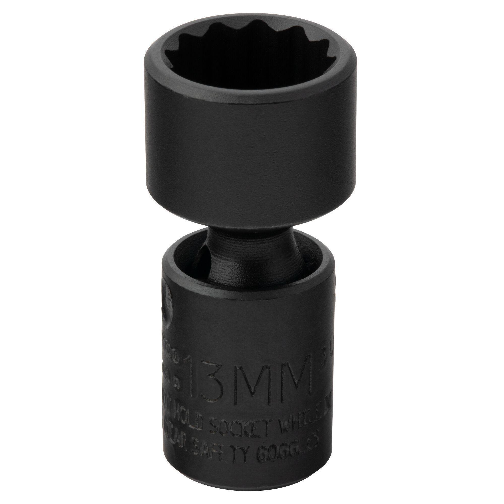 Proto® TorquePlus™ J66513MP Standard Length Universal Socket, Metric, 1/4 in Square Drive, 13 mm