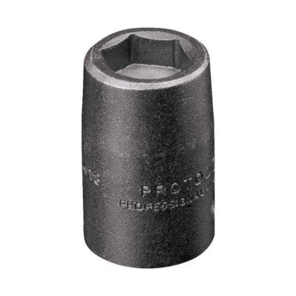 Proto® ProtoGrip™ J69055MHF High Strength Magnetic Standard Length Socket, Metric, 1/4 in Square Drive, 5.5 mm