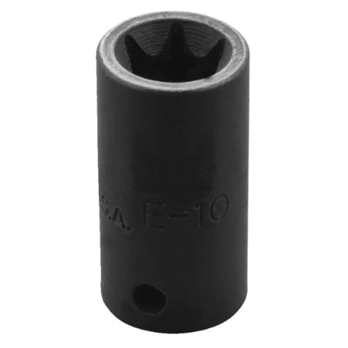 Proto® J6910TX Standard Length Socket, 1/4 in Torx® Drive, E10 Socket