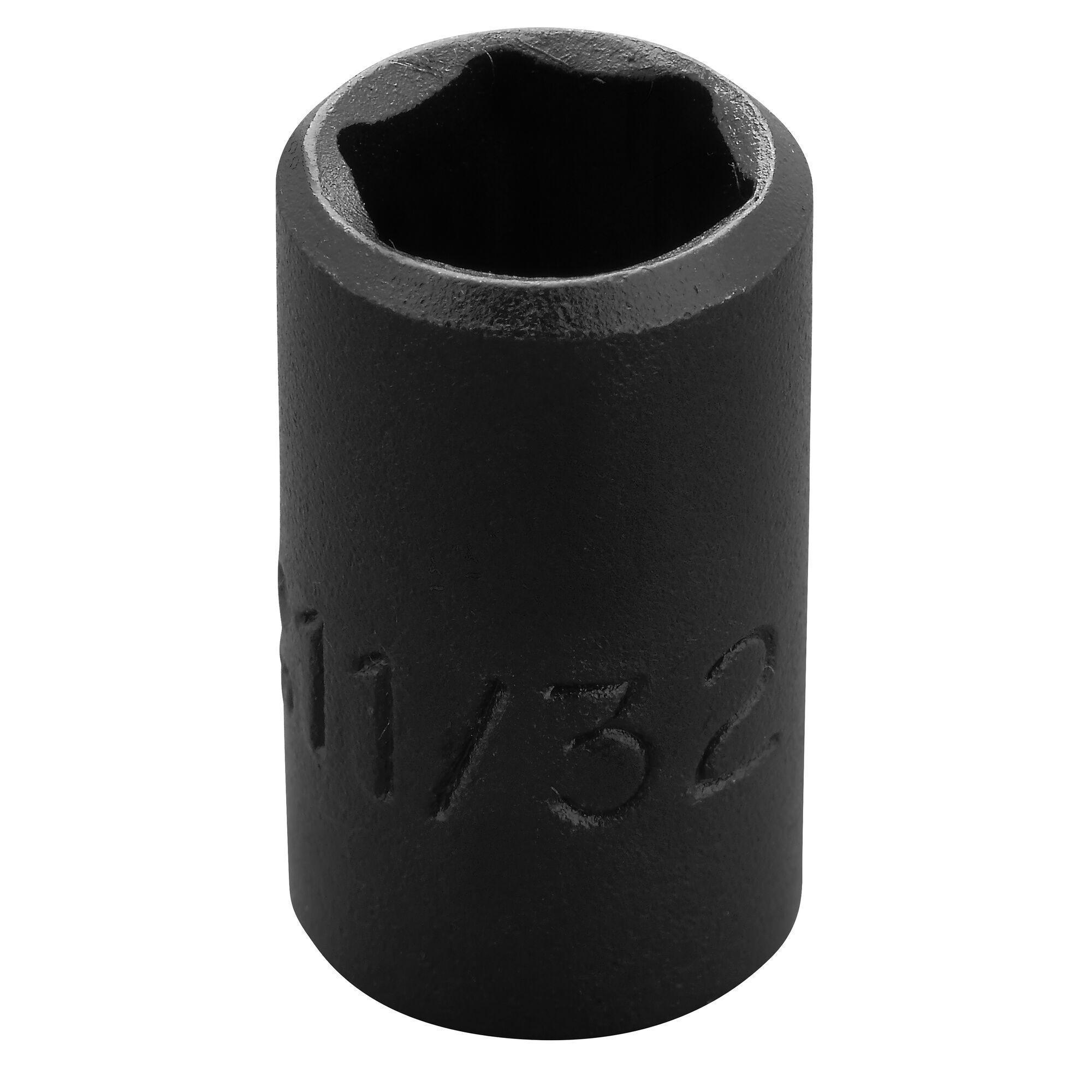 Proto® TorquePlus™ J6911H Standard Length Socket, Imperial, 1/4 in Square Drive, 11/32 in