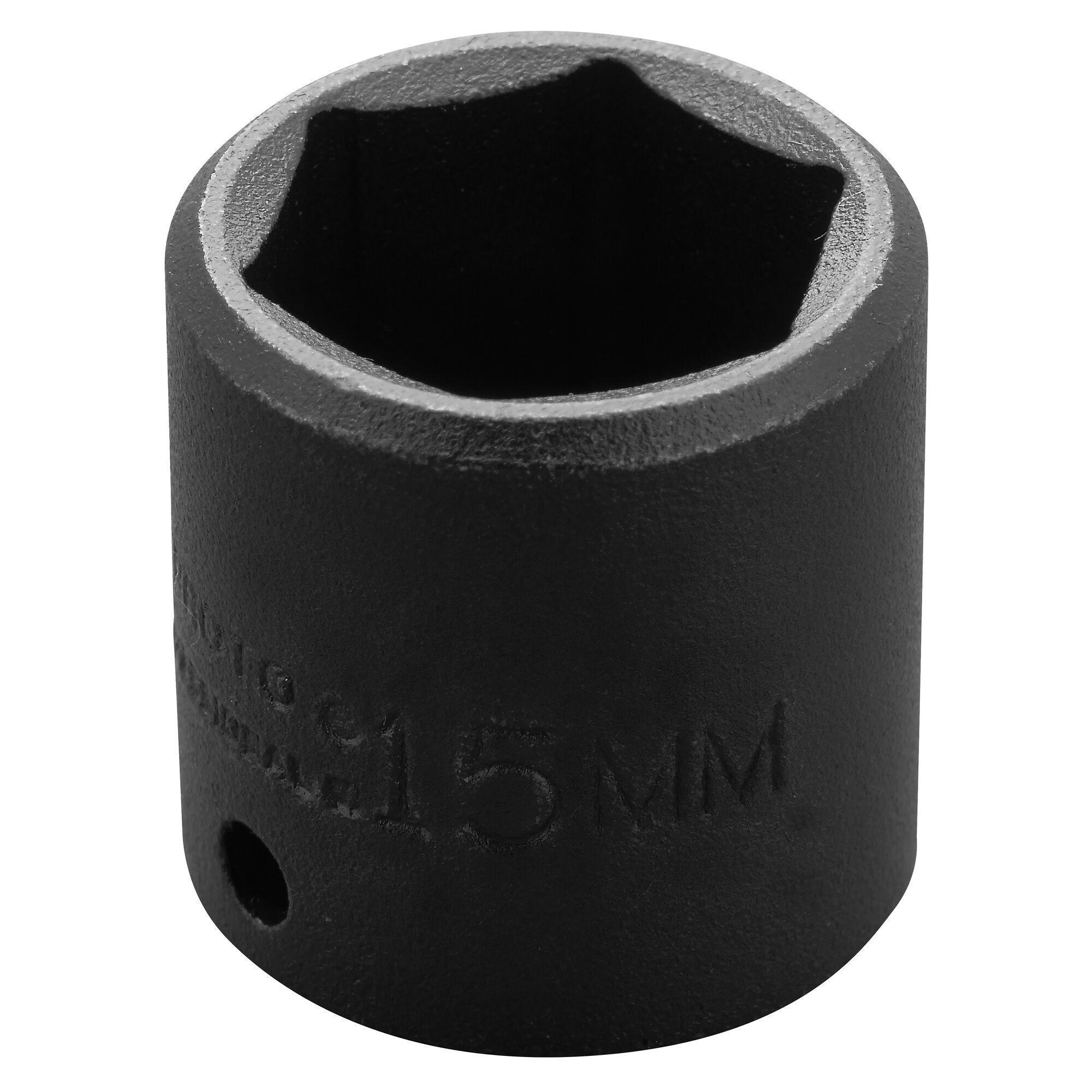 Proto® TorquePlus™ J6915M Standard Length Socket, Metric, 1/4 in Square Drive, 15 mm