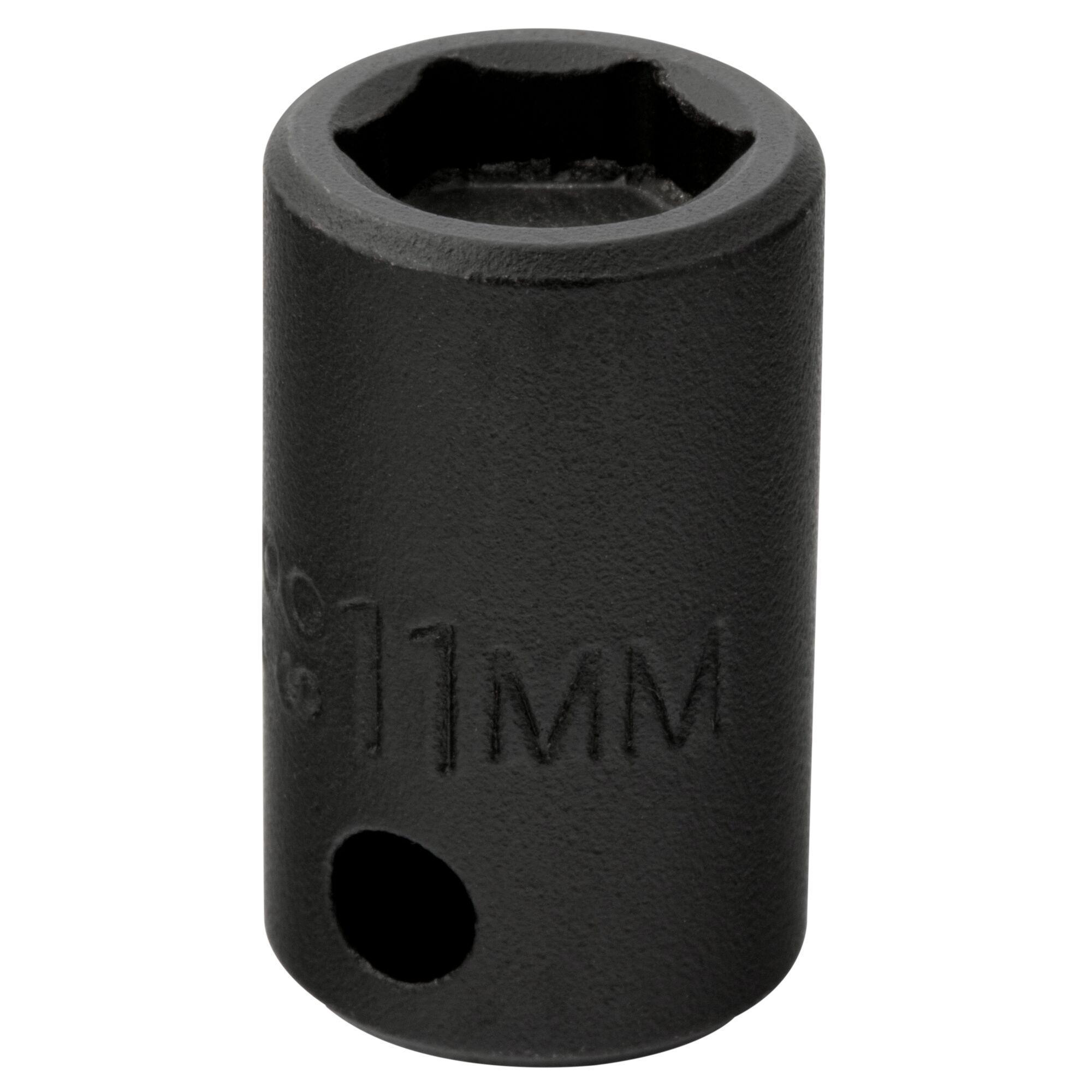 Proto® ProtoGrip™ J7211MHF High Strength Magnetic Standard Length Socket, Metric, 3/8 in Square Drive, 11 mm