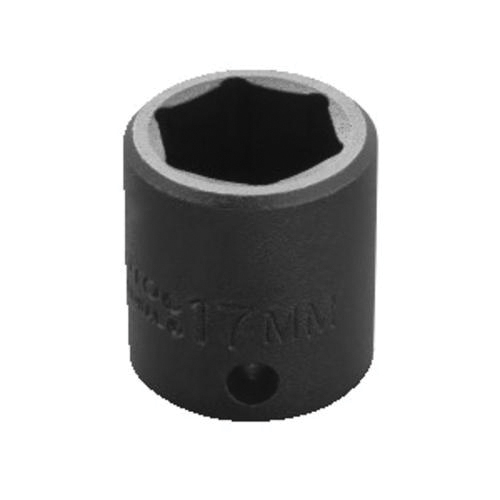 Proto® TorquePlus™ J7217M Standard Length Socket, Metric, 3/8 in Square Drive, 17 mm