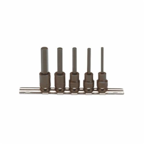 Proto® J72252 Socket Set, Metric, 3/8 in Drive, 5 Pieces, Black Oxide
