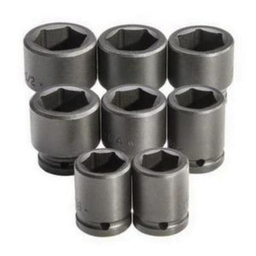 Proto® TorquePlus™ J73103 Impact Socket Set, ASME Specified, 6 Points, 3/4 in Drive, 8 Pieces, Included Socket Size: 1 to 1-1/2 in