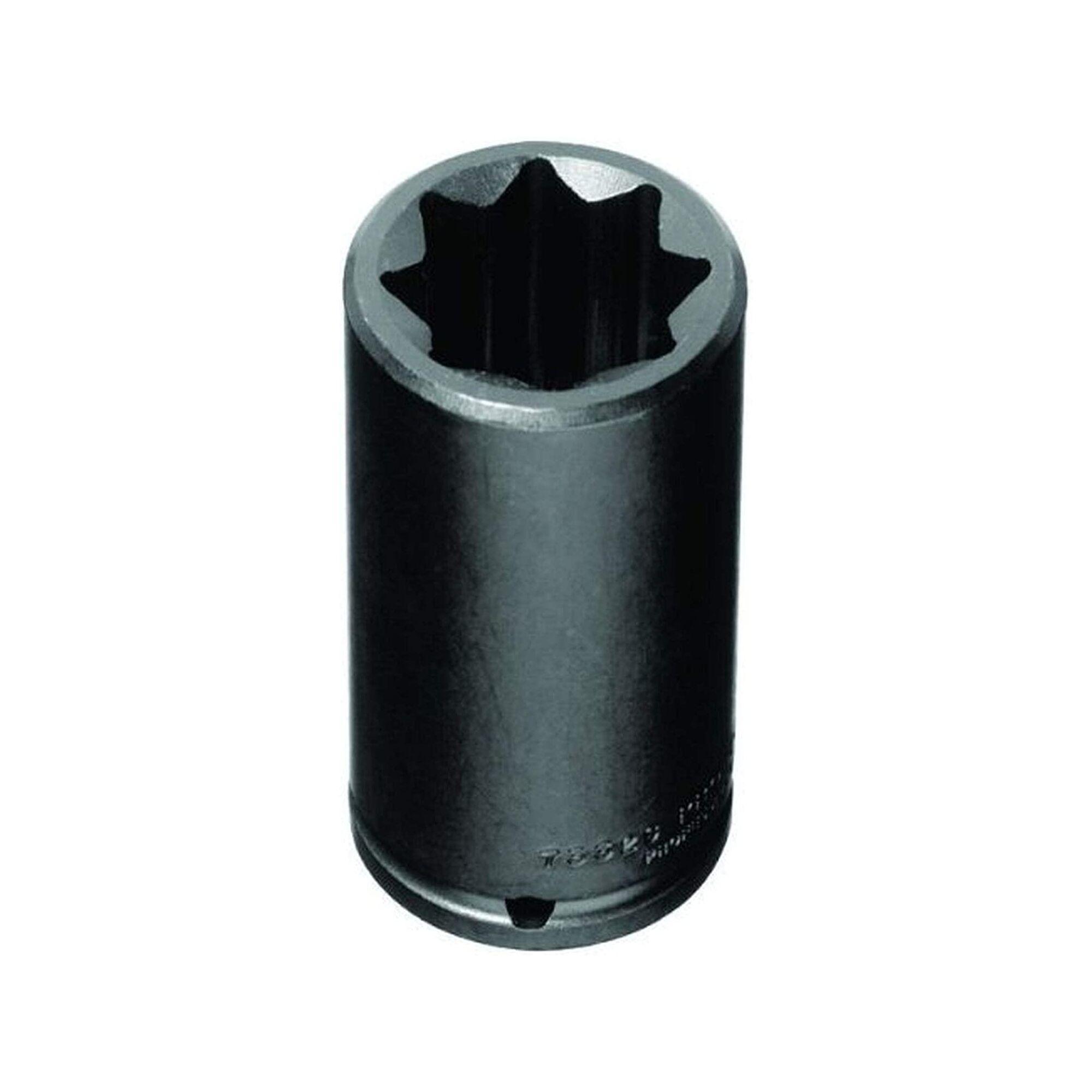 Proto® TorquePlus™ J7318S Deep Length Socket, Imperial, 1/2 in Square Drive, 9/16 in