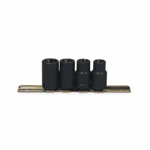 Proto® J74132 Socket Set, 1/2 in Drive, 4 Pieces, Black Oxide