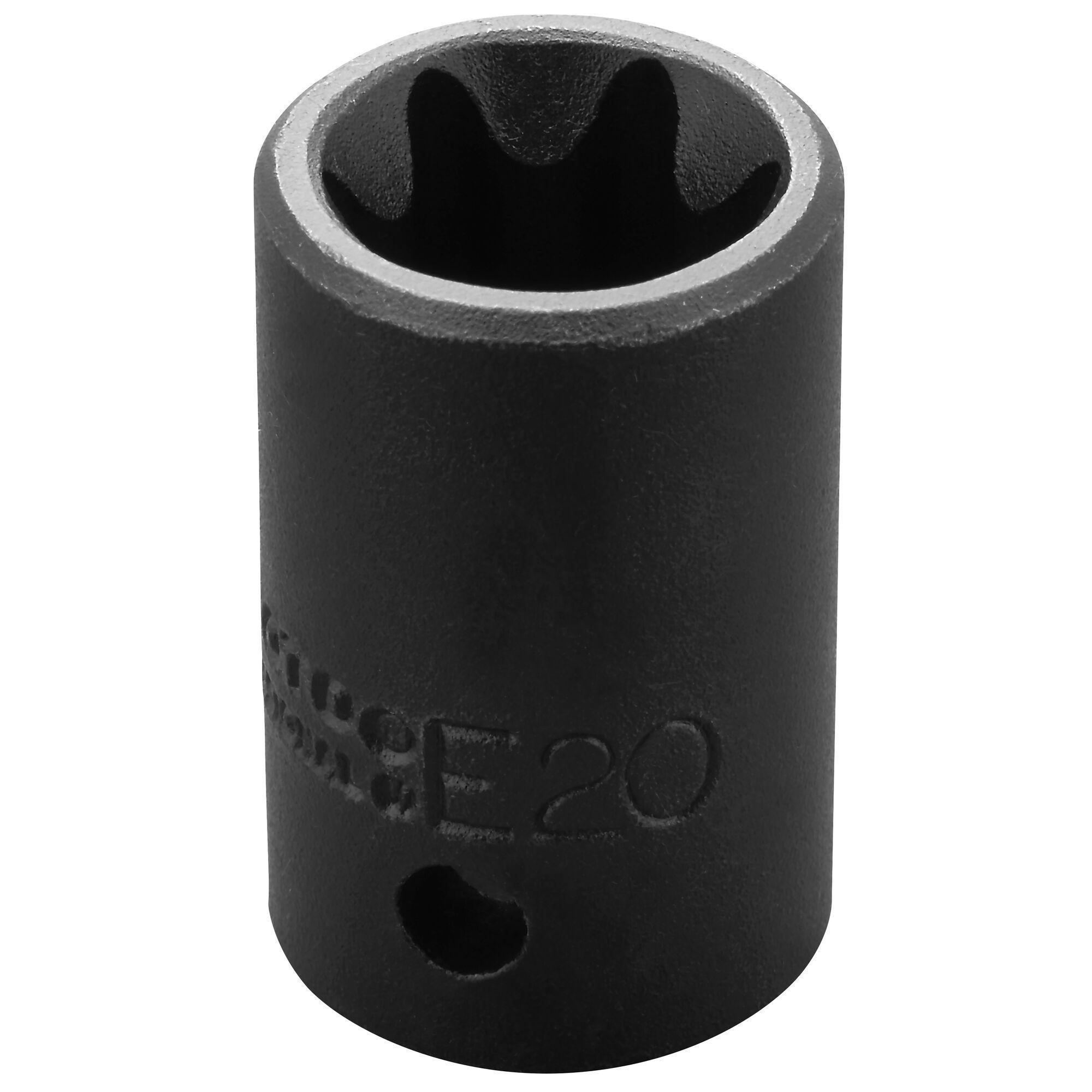 Proto® J7420TX Standard Length Socket, 1/2 in Torx® Drive, E20 Socket