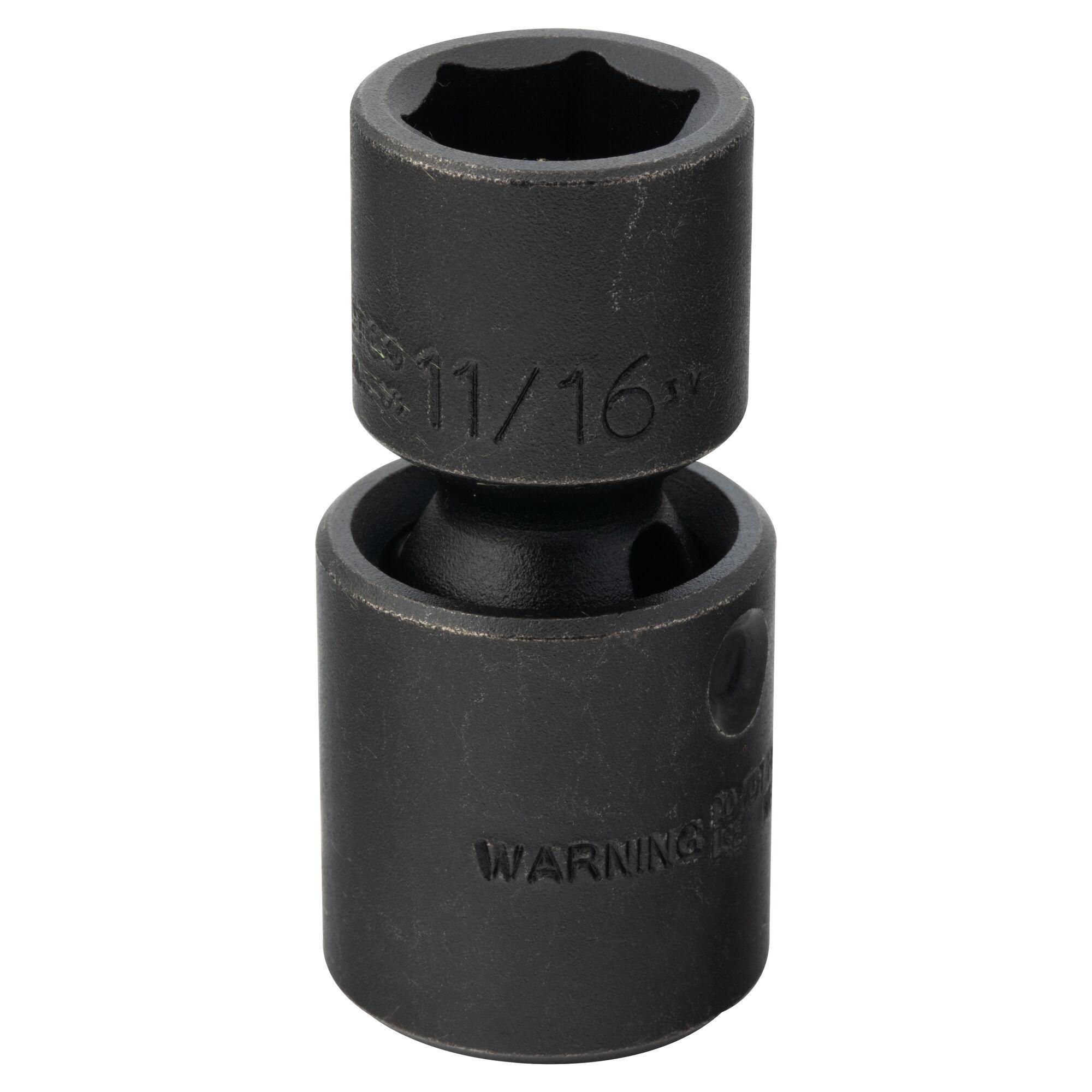 Proto® TorquePlus™ J74278P Standard Length Universal Socket, Imperial, 1/2 in Square Drive, 11/16 in Flexible Socket