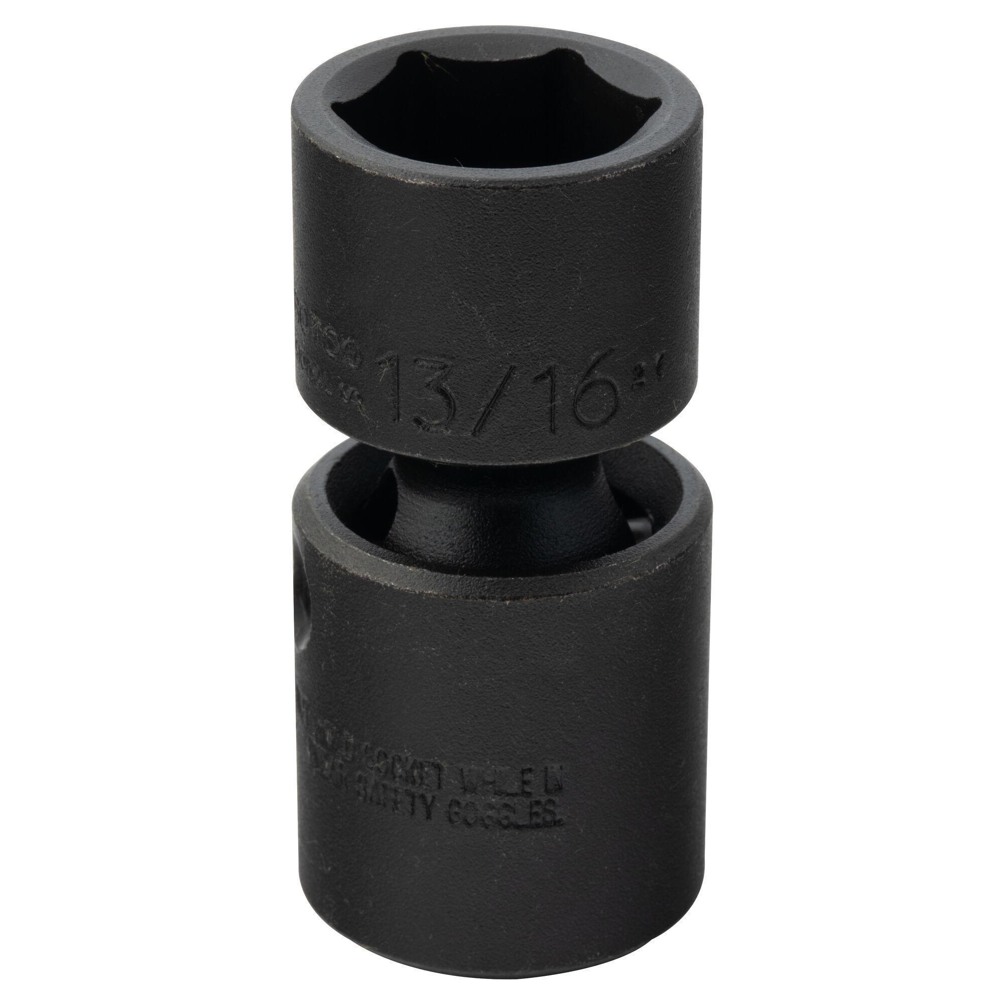 Proto® TorquePlus™ J74280P Standard Length Universal Socket, Imperial, 1/2 in Square Drive, 13/16 in Flexible Socket