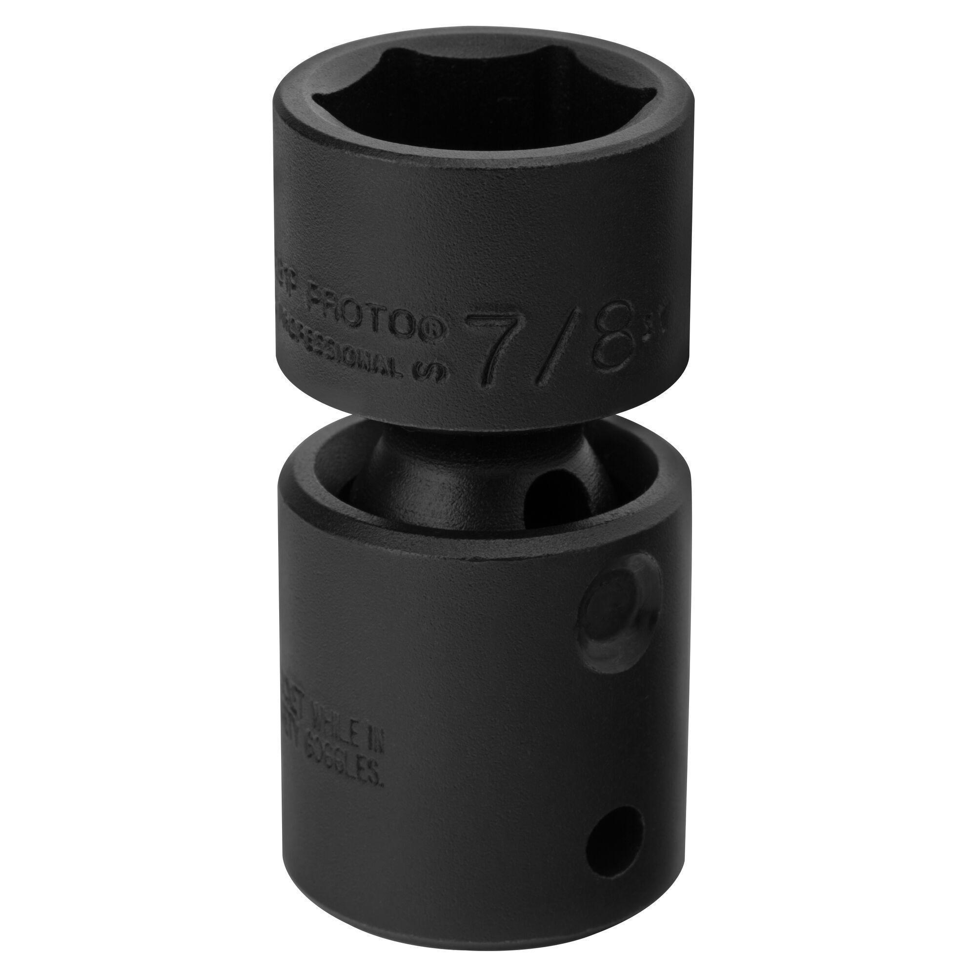 Proto® TorquePlus™ J74281P Standard Length Universal Socket, Imperial, 1/2 in Square Drive, 7/8 in Flexible Socket