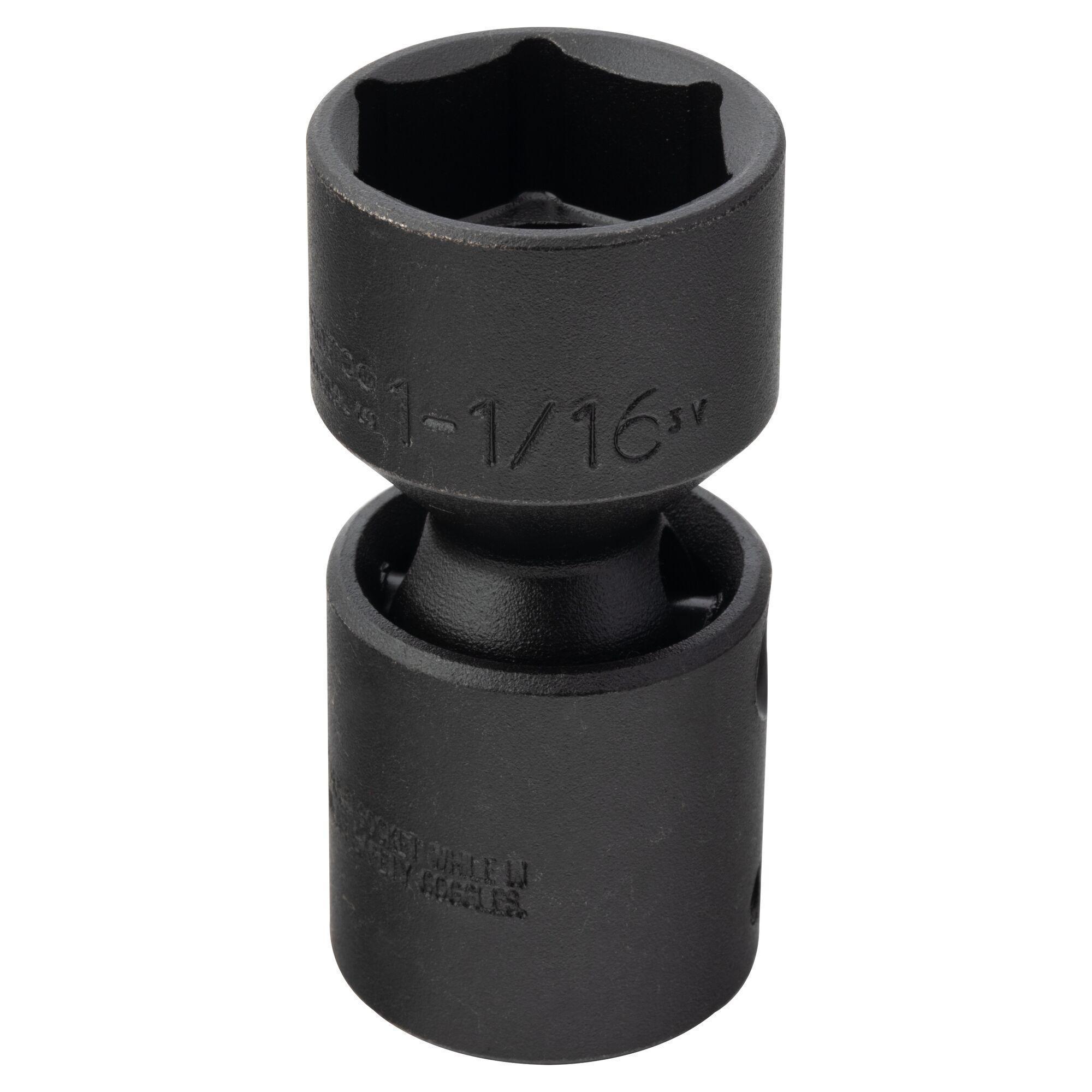 Proto® TorquePlus™ J74284P Standard Length Universal Socket, 1/2 in Square Drive, 1-1/16 in Flexible Socket, 6 Points