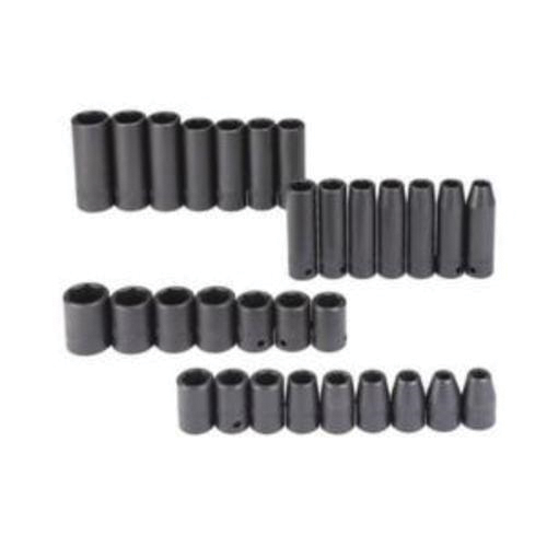 Proto® TorquePlus™ J74306, ASME Specified, Metric, 6 Points, 1/2 in Drive, 30 Pieces