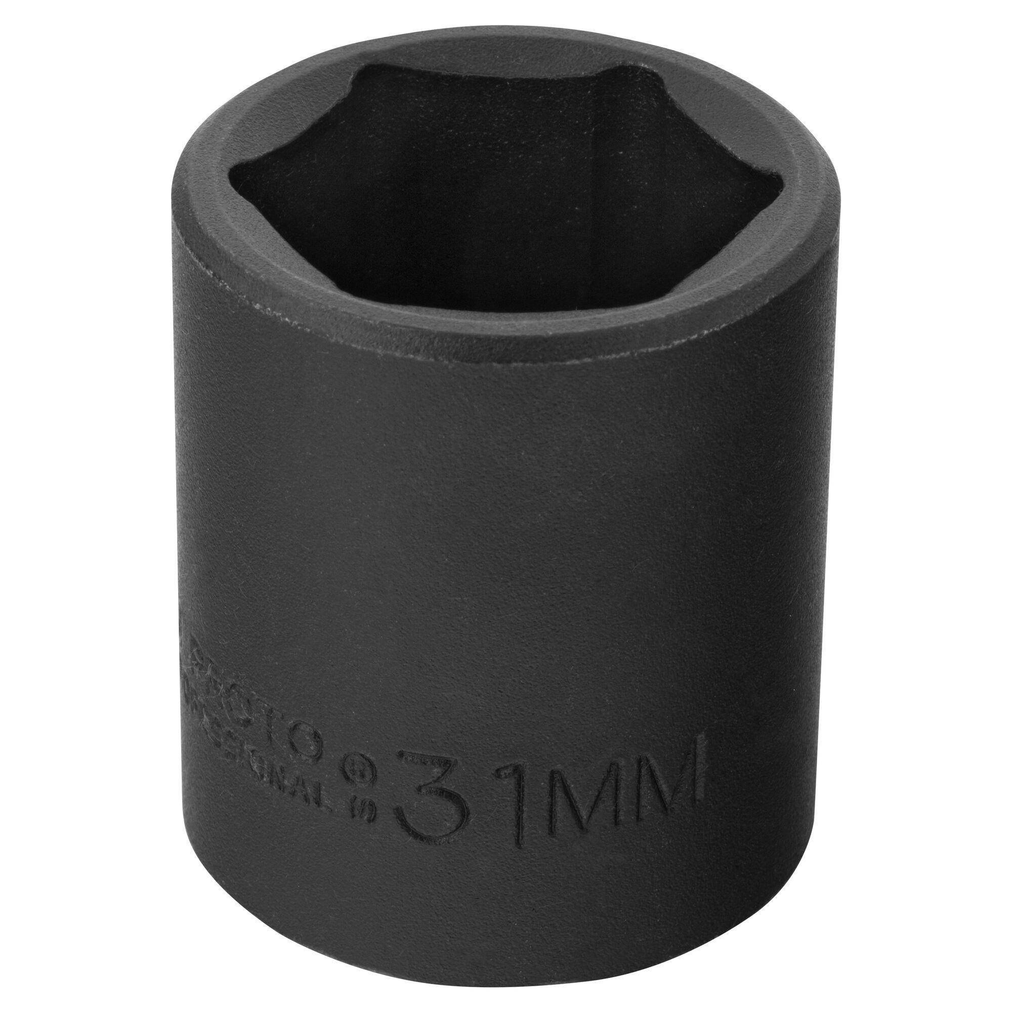 Proto® TorquePlus™ J7431M Standard Length Socket, Metric, 1/2 in Square Drive, 31 mm