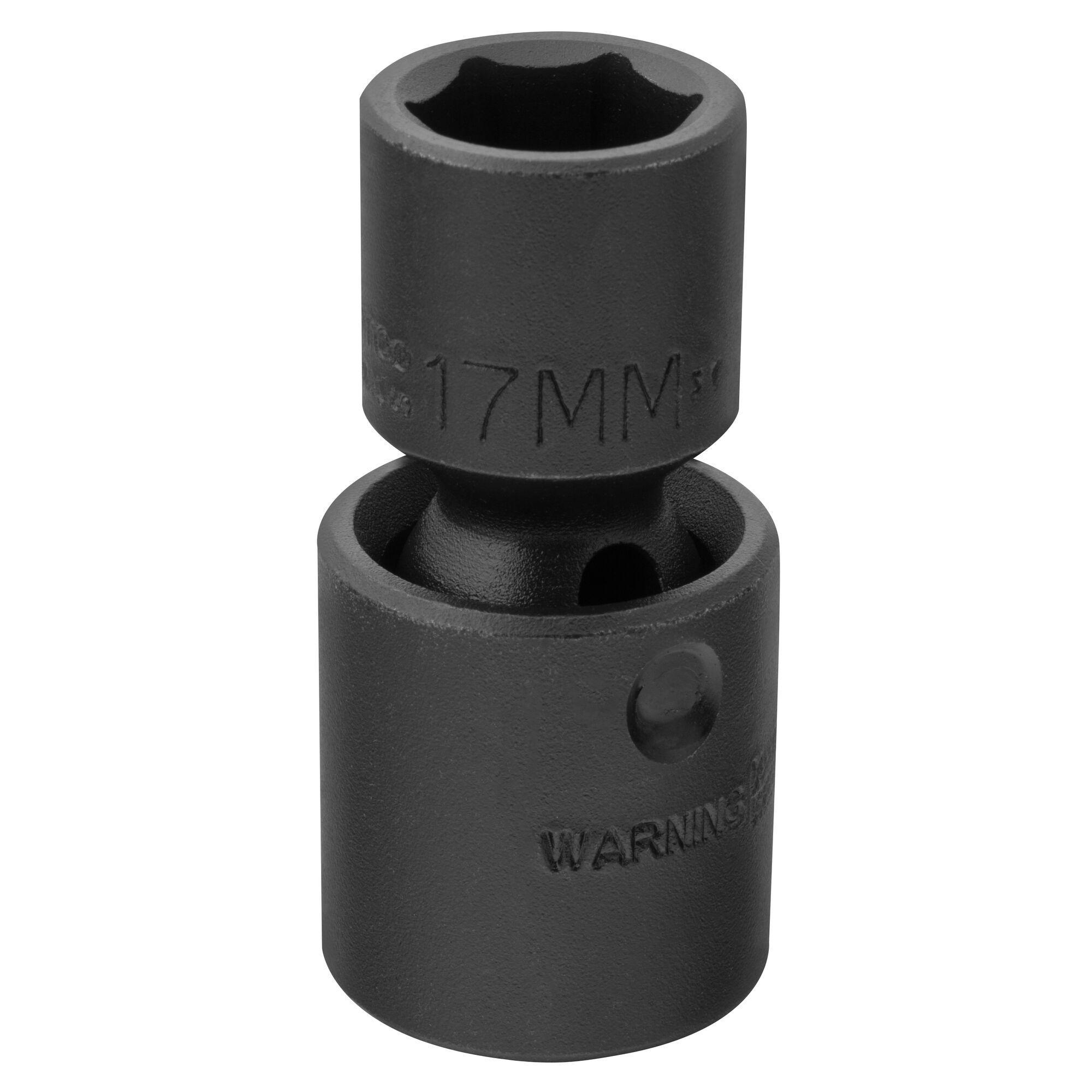 Proto® TorquePlus™ J74417MP Standard Length Universal Socket, Metric, 1/2 in Square Drive, 17 mm