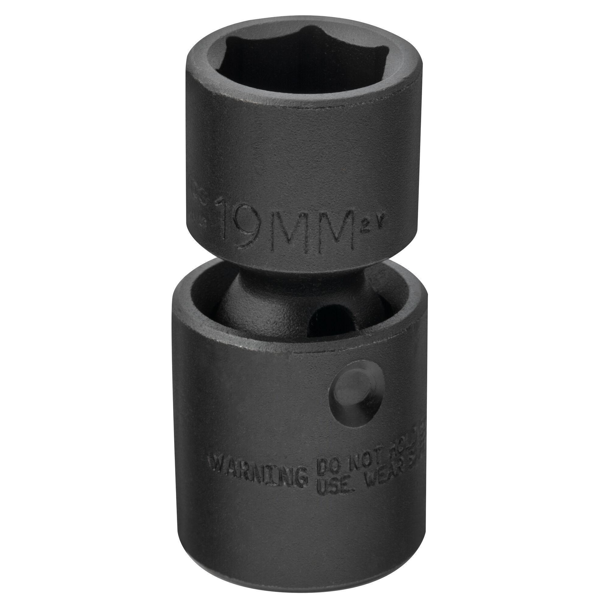 Proto® TorquePlus™ J74419MP Standard Length Universal Socket, Metric, 1/2 in Square Drive, 19 mm