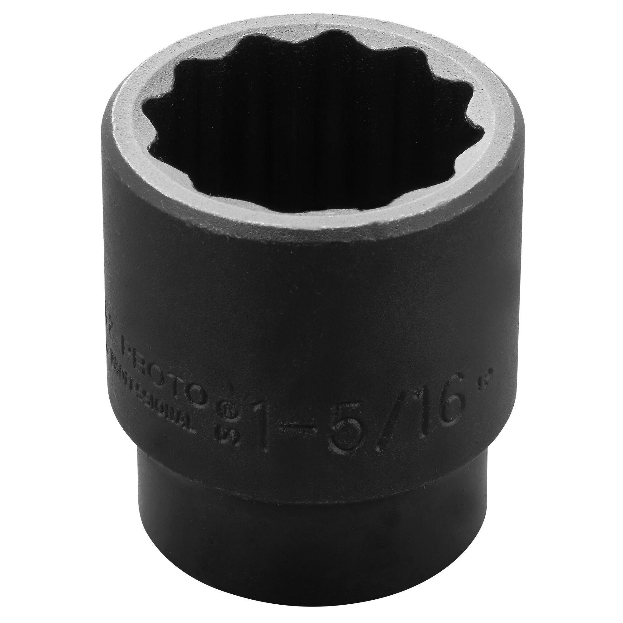 Proto® TorquePlus™ J7442 Standard Length Socket, Imperial, 1/2 in Square Drive, 1-5/16 in