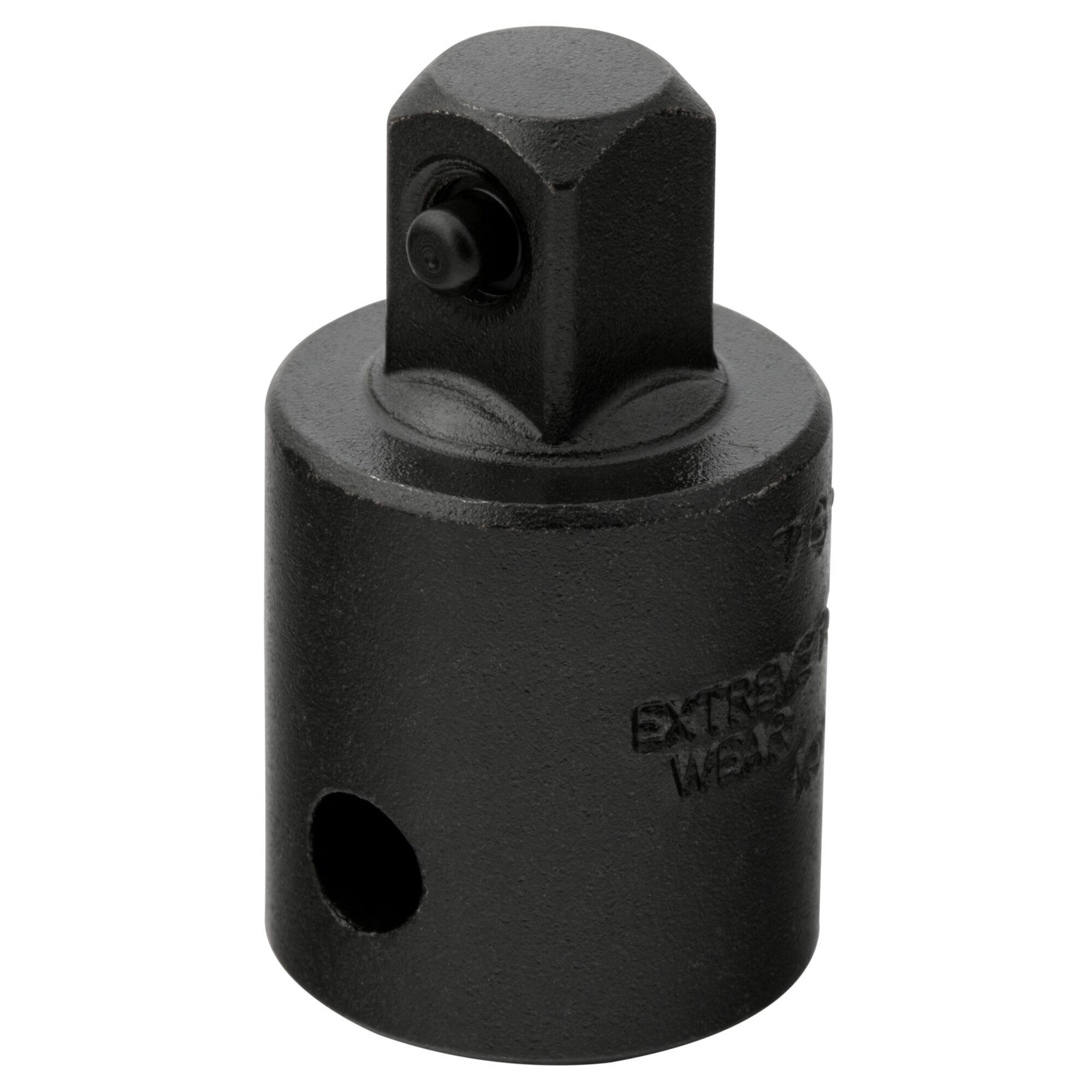 Proto® J7651 Impact Socket Adapter, Black Oxide, 3/8 in Male Drive, 1/2 in Female Drive, Female x Male Adapter, ASME B107.110-2012, Alloy Steel