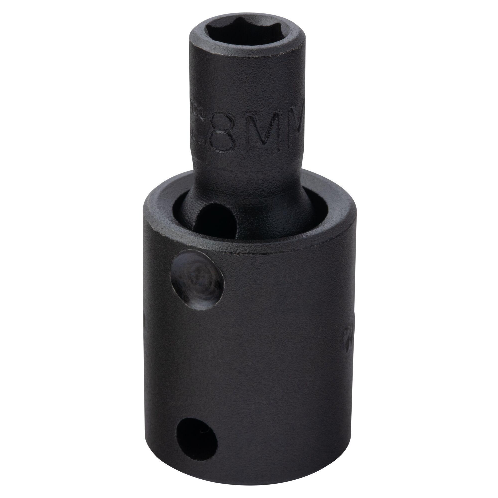 Proto® TorquePlus™ J77408MP Standard Length Universal Socket, Metric, 3/8 in Square Drive, 8 mm